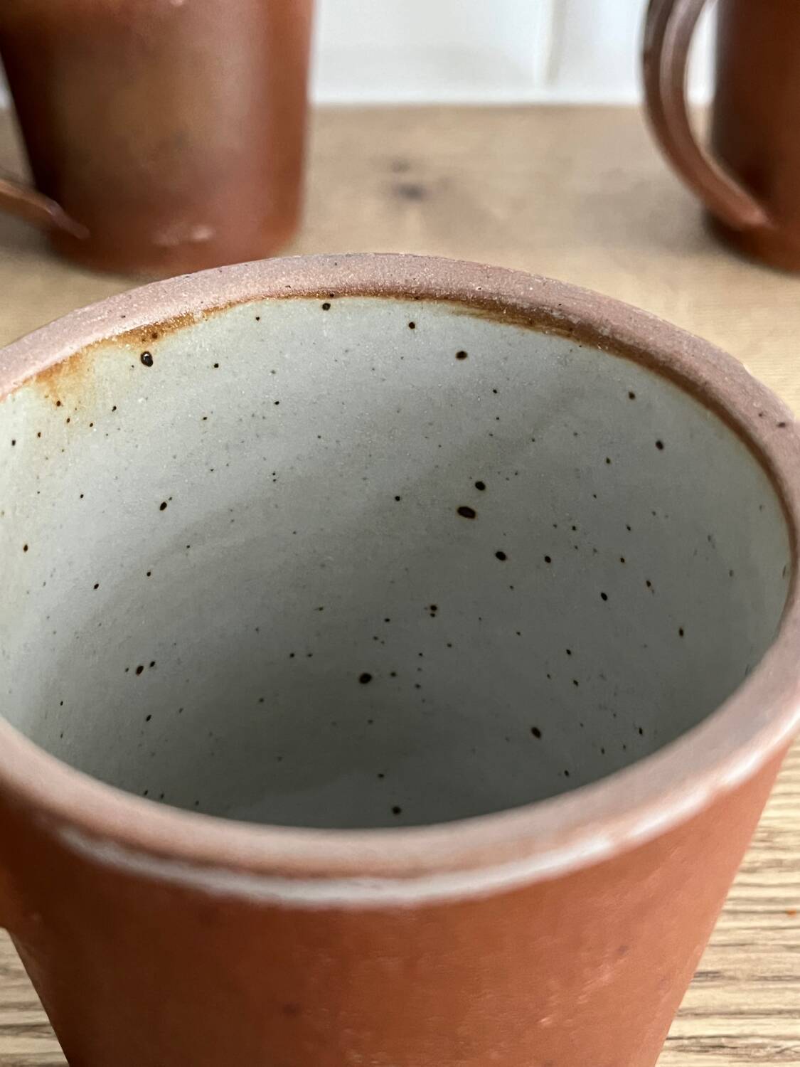 Lot de 4 tasses artisanale en céramique