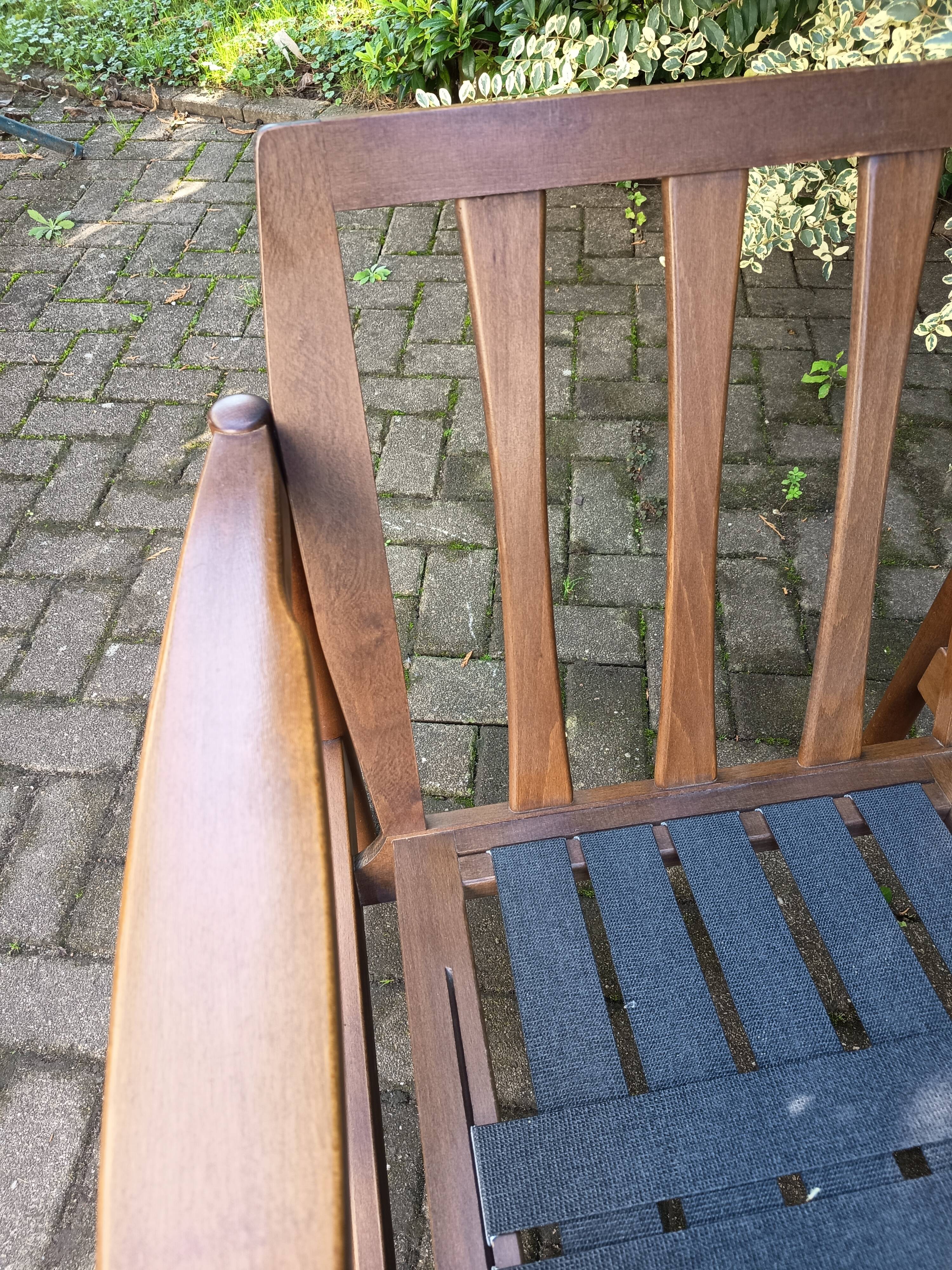 Paire de fauteuils scandinaves cuir, 1960