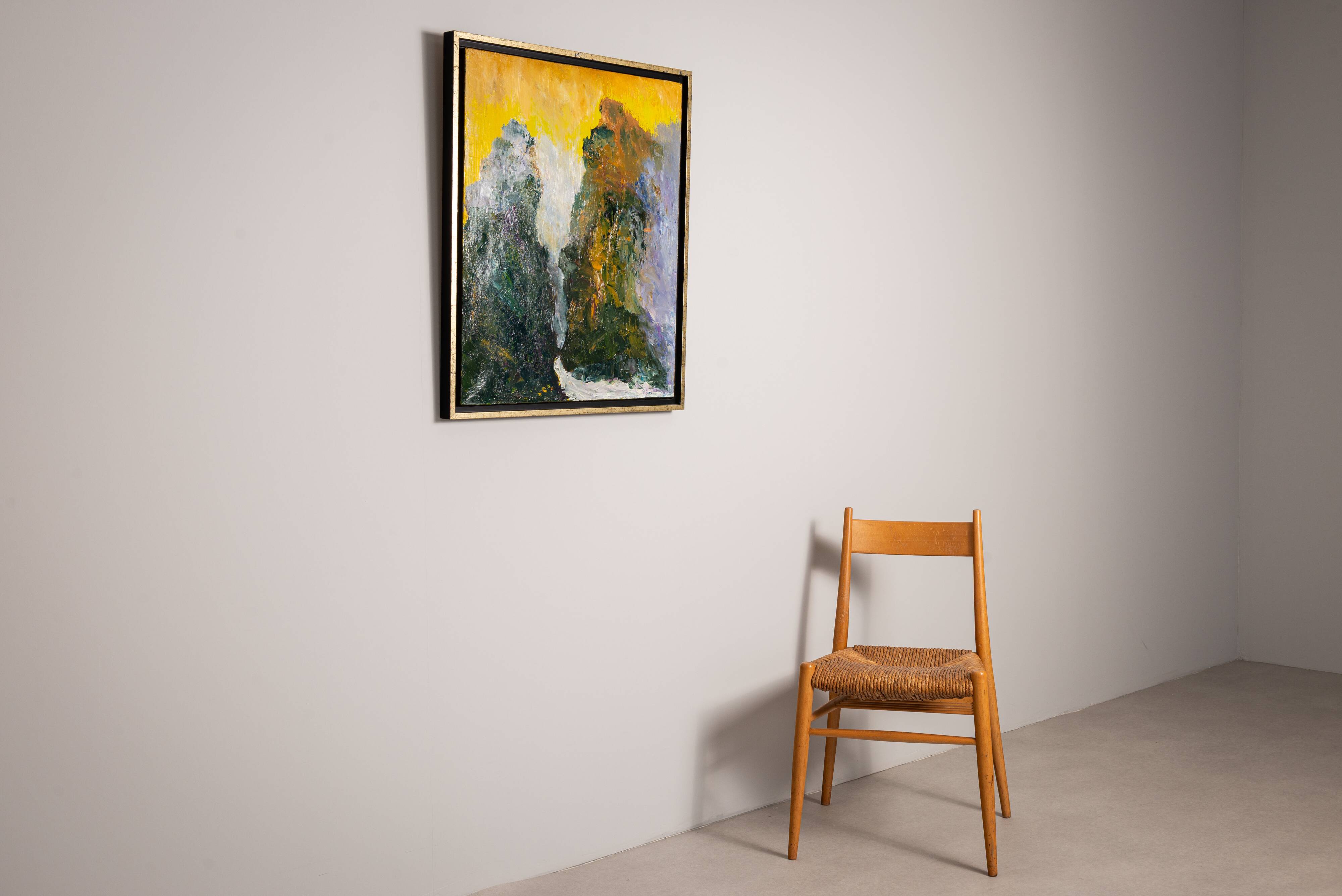 Abstract landscape painting ‘‘Chine Ancienne’’