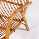 1970's Italian Design Rattan Indoor/Outdoor Set