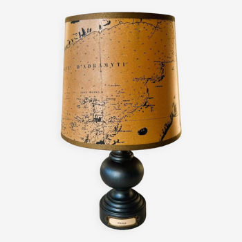 Lampe vintage en bois “Escale”