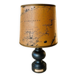 Vintage wooden lamp “Escale”