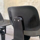 Pair of DCW chairs by Charles & Ray Eames in Black for Herman Miller 1950