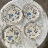 Suite de 4 assiettes Johnson vintage