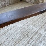 Solid oak bench 230 cm