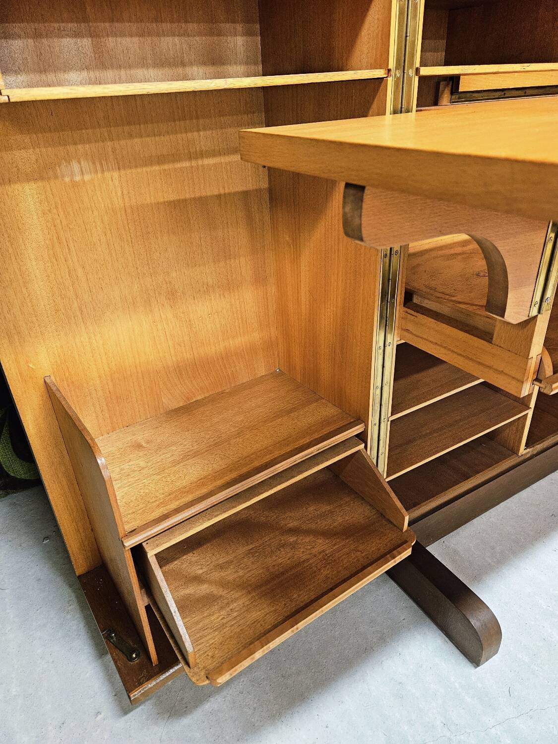 Vintage 'Magic Box' desk designed by Mummenthaler & Meier in 1955