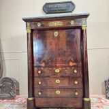 19th Century Empire Period Mahogany Feather Desk