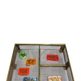 Brass countertop cash box/empty pocket