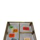 Caisse de comptoir laiton vide poches