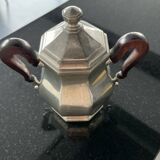3-piece pewter service from the manor