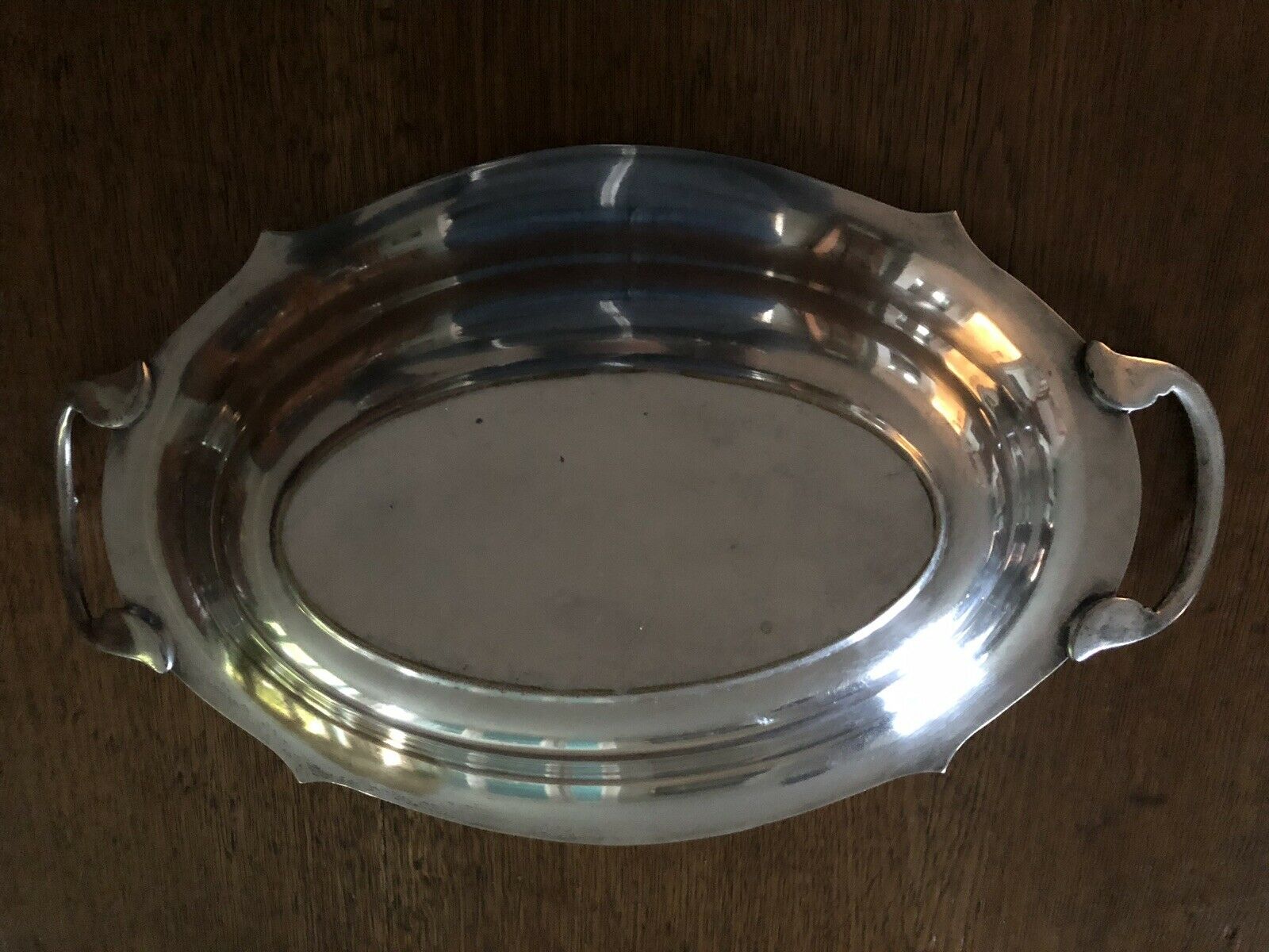 punched silver metal bread pan