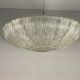Murano glass chandelier, flying saucer circa 1980