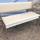 Pair of benches bistro skai vintage