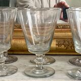 Série de neuf vertes à pied XIX siècle