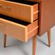 Nightstands with Glass Tops, Germany, Set of 2