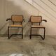 Paire de chaises Cesca B32 par Marcel Breuer années 1970