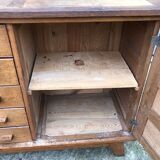 Buffet vintage René Gabriel en chêne