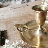 Brass candle holder, Cellar rat