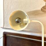 White metal desk lamp