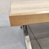 Table basse en manguier, 90's