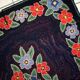 Old American Carpet Hooked handmade 103cm x 166cm 1920s, 1C677
