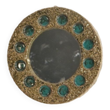 Vintage Scandinavian ceramic mirror 1960