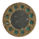 Vintage Scandinavian ceramic mirror 1960