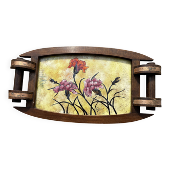 Art Deco tray by Florél