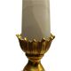Vintage Marble and Brass Table Lamp - Elegant Classic Design