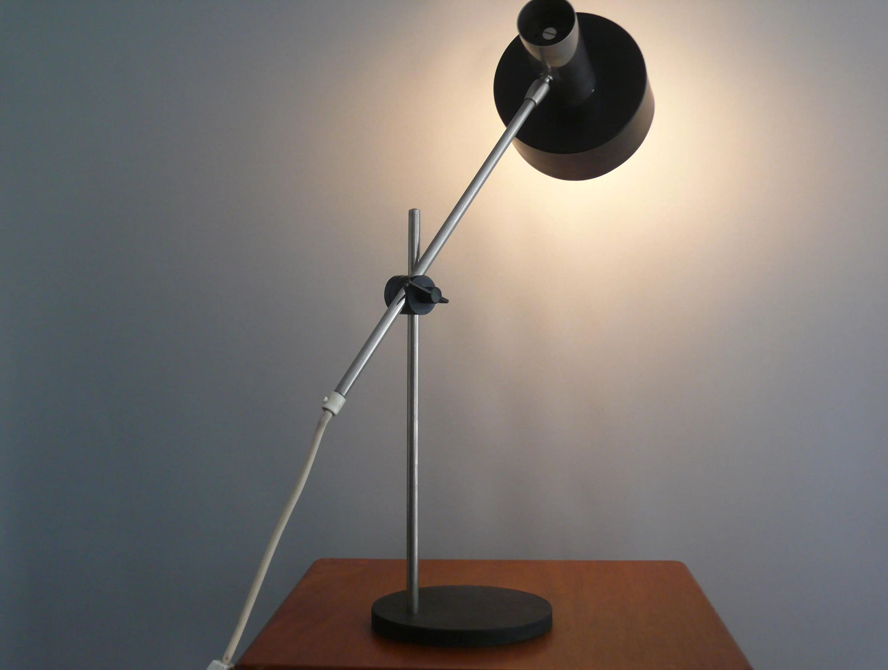 Leclaire & Schäfer Table Lamps, original 1960s, vintage, mid century