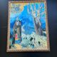 Huile Sur Toile Encadrée D’après L’œuvre Bouddha De Odilon Redon 100cm