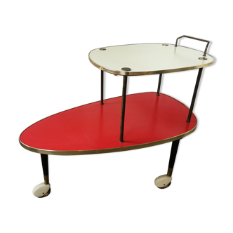 Vintage serving table
