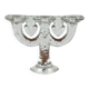 Vintage Swedish glass candlestick from Pukeberg, 1970s