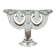 Vintage Swedish glass candlestick from Pukeberg, 1970s