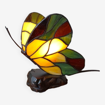 Tiffany butterfly lamp