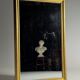 Miroir à cadre ondulé français 187 cm
