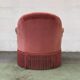 Fauteuil crapaud vintage