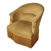 Yellow toad armchair