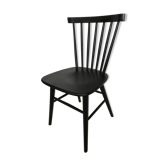 Black wooden chair