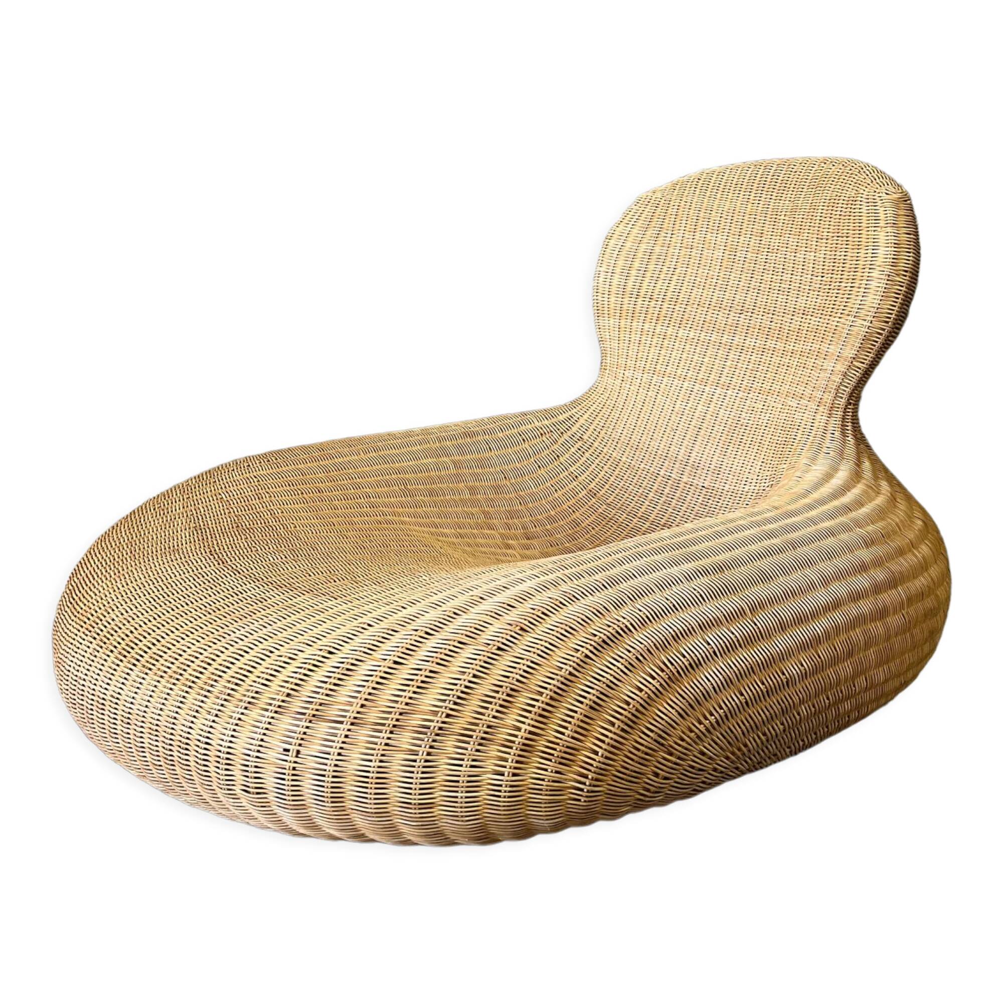 Wicker and rattan heater model Strovik by Carl Öjerstam for IKEA