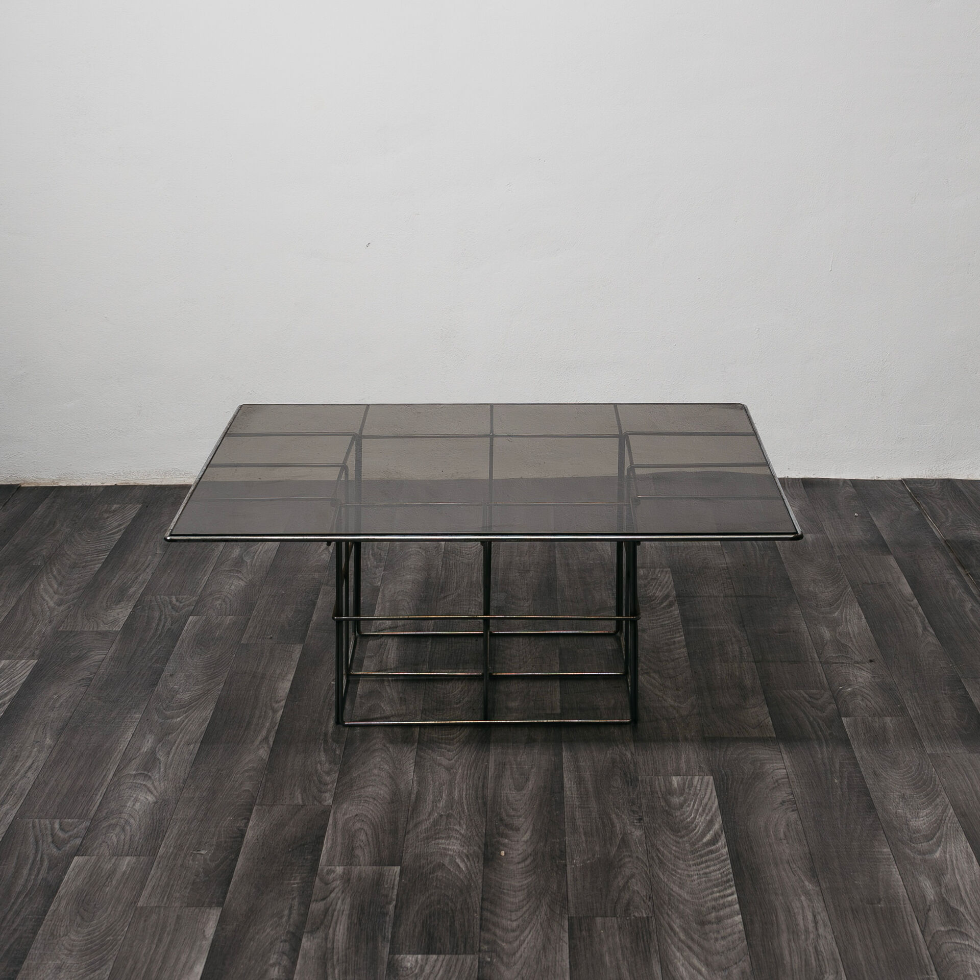 Coffee Table In Acciaio Design Industriale Modernariato 1970’S