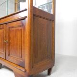 Art Deco display cabinet with sliding glass doors
