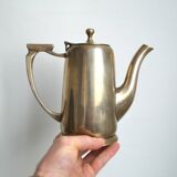 Old brass teapot