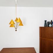 Lustre en laiton par Rupert Nikoll