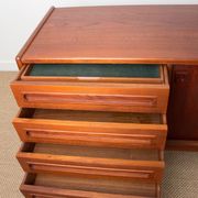 Enfilade Danoise en Teck 200 cm, modèle 31b, par Johannes Andersen 1960.