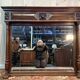 Napoleon III walnut mirror