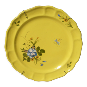 assiette en faience de