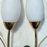 Pair of vintage wall lights attributed to maison arlus