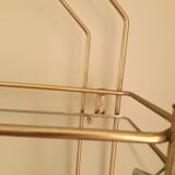 Wall floor gold metal