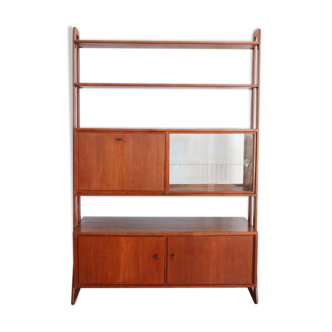 Vintage teak bookcase